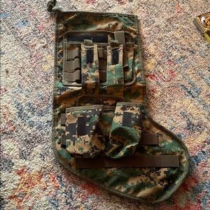 Mens Tactical Christmas Tree Stocking
